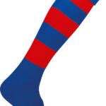 Bleu royal foncé / Rouge sportif