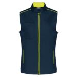 Marine / Jaune fluorescent