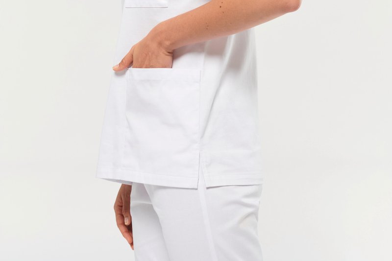 Tunique coton manches courtes unisexe – Image 16