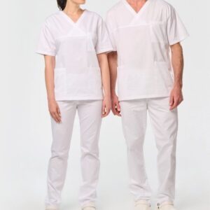 Tunique coton manches courtes unisexe