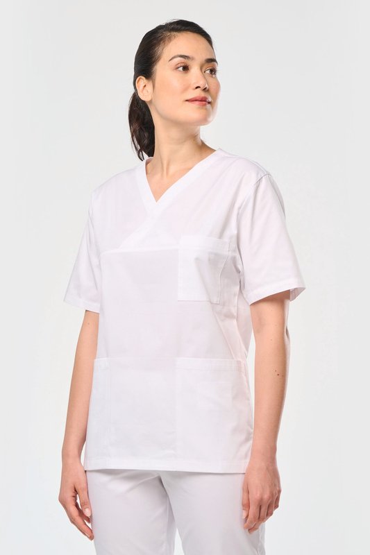 Tunique coton manches courtes unisexe – Image 10