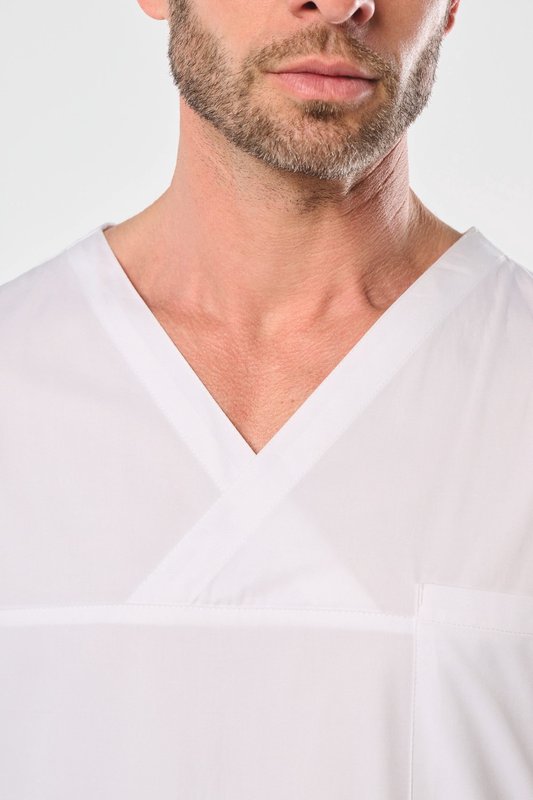 Tunique coton manches courtes unisexe – Image 8