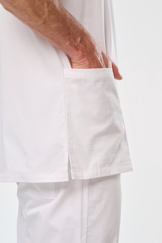 Tunique coton manches courtes unisexe – Image 9