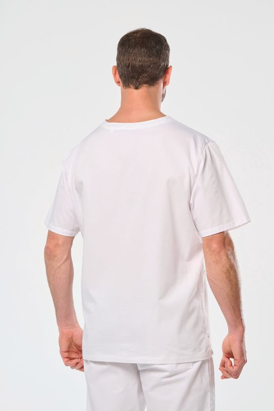 Tunique coton manches courtes unisexe – Image 4