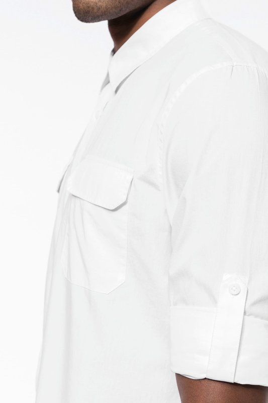 Chemise safari manches longues homme – Image 11