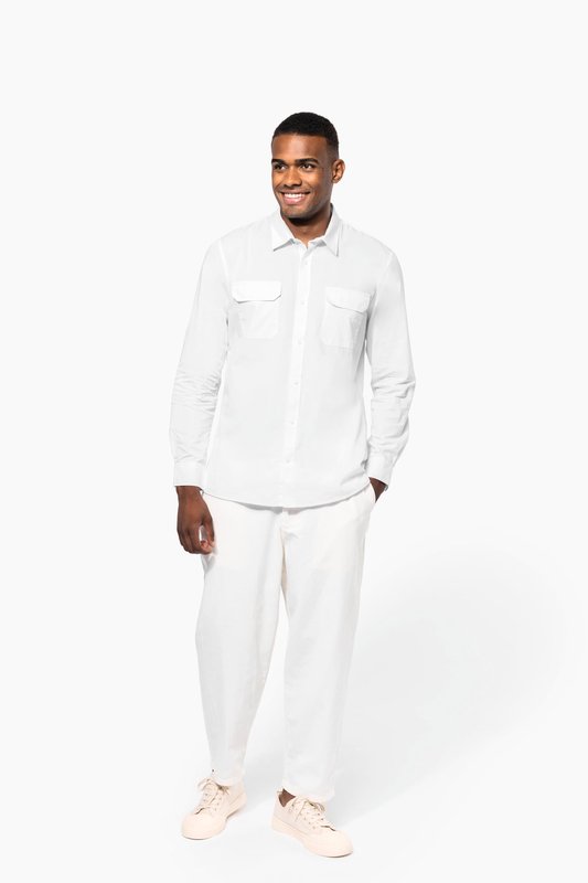 Chemise safari manches longues homme – Image 5