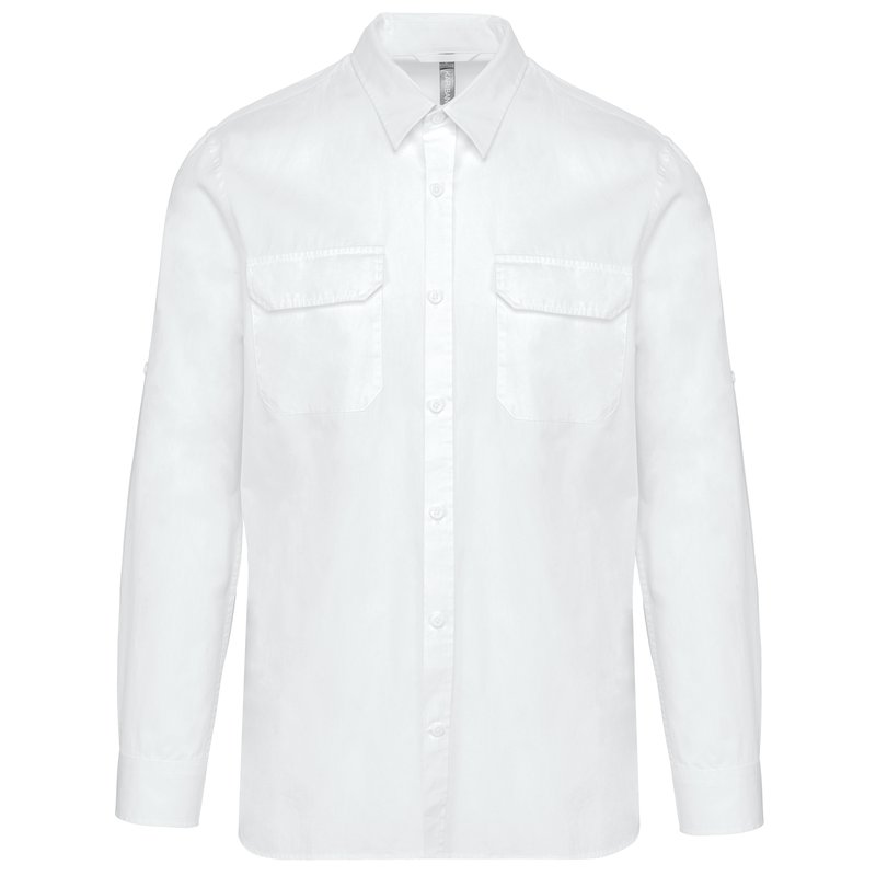 Chemise safari manches longues homme – Image 20