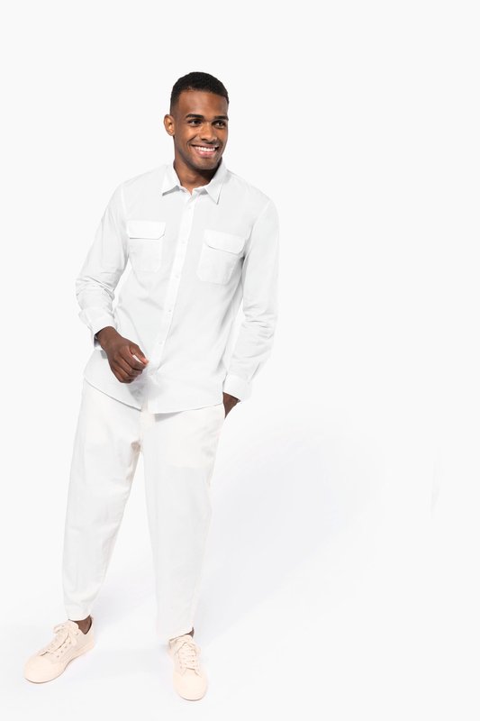 Chemise safari manches longues homme – Image 6