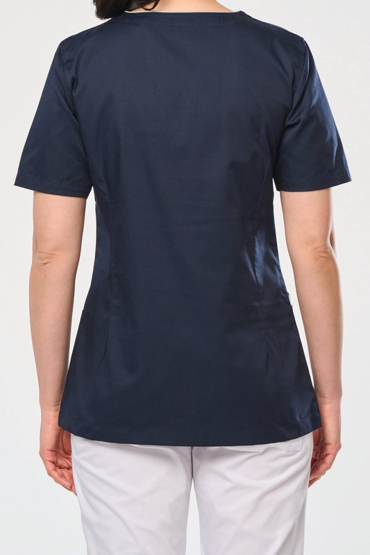 Blouse polycoton avec boutons-pression femme – Image 12