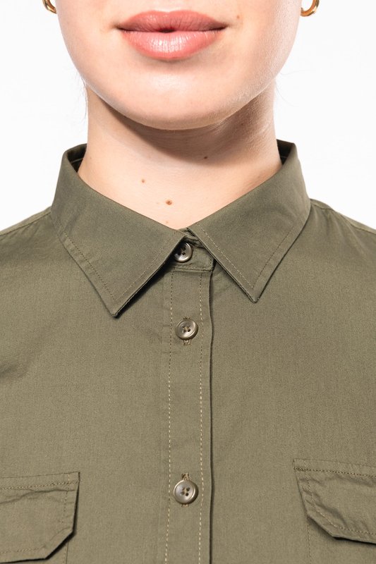 Chemise safari manches longues femme – Image 9