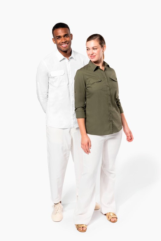 Chemise safari manches longues femme – Image 18