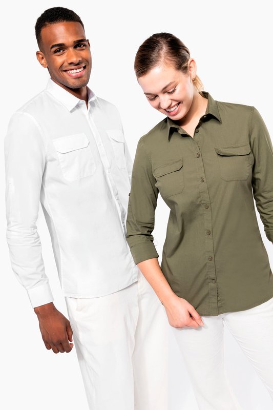 Chemise safari manches longues femme – Image 19