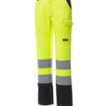 JAUNE FLUO/BLEU MARINE