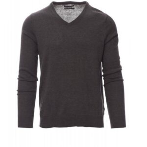 BUSINESS MELANGE - Pull homme col en V