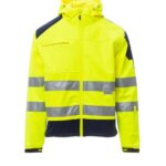 JAUNE FLUO/BLEU MARINE