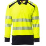 JAUNE FLUO/BLEU MARINE