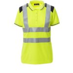 JAUNE FLUO/BLEU MARINE