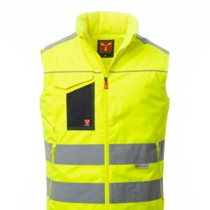 TASK - Gilet rembourré unisexe haute visibilité