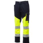 JAUNE FLUO/BLEU MARINE