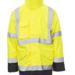 JAUNE FLUO/BLEU MARINE