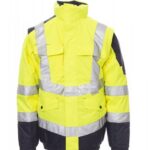 JAUNE FLUO/BLEU MARINE