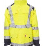 JAUNE FLUO/BLEU MARINE