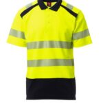 JAUNE FLUO/BLEU MARINE