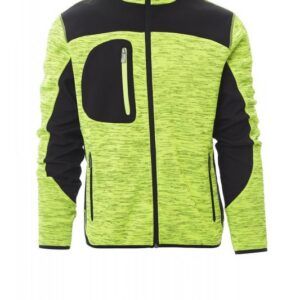 TRIP - Tricot technique avec inserts en soft-shell noirs