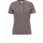 GRIS CENDRÉ CHINÉ/ORANGE