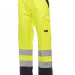 JAUNE FLUO/BLEU MARINE