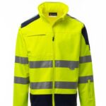 JAUNE FLUO/BLEU MARINE