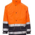 ORANGE FLUO/BLEU MARINE