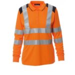 ORANGE FLUO/BLEU MARINE