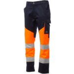 ORANGE FLUO/BLEU MARINE