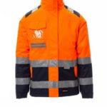 ORANGE FLUO/BLEU MARINE