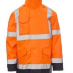 ORANGE FLUO/BLEU MARINE