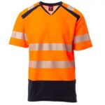 ORANGE FLUO/BLEU MARINE