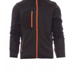 GRIS ACIER CHINÉ/NOIR-ORANGE FLUO