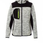 GRIS CHINÉ/NOIR-JAUNE FLUO