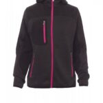 GRIS ACIER CHINÉ/NOIR-FUCHSIA FLUO