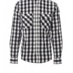 NOIR/BLANC À CARREAUX