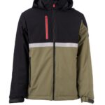 VERT MILITAIRE/NOIR