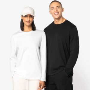 T-shirt écoresponsable manches longues unisexe