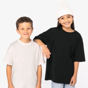 T-shirt écoresponsable oversize enfant