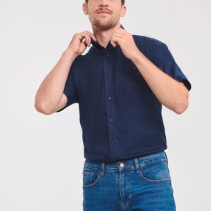 Chemise homme manches courtes Oxford