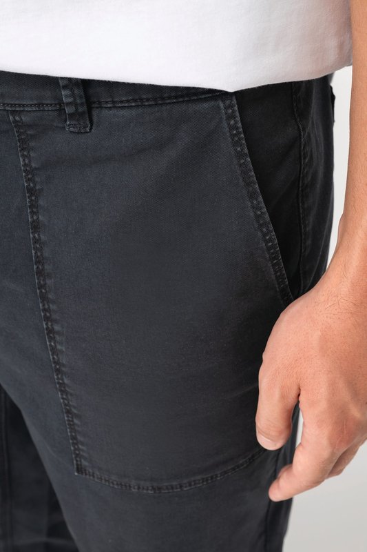 Pantalon utility écoresponsable délavé homme – Image 8