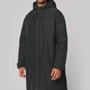 Parka longue doublée sherpa unisexe