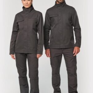 Veste de travail sans métal unisexe