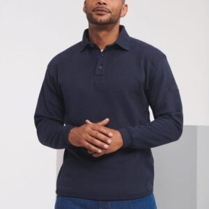 Sweat-shirt Heavy Duty col polo