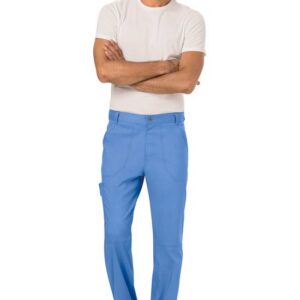 Pantalon cargo à braguette homme